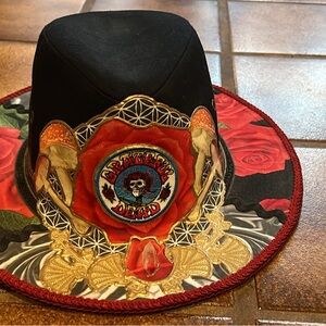 Uplifted Mindz Grateful Dead OOAK Grateful Dead Wide-brimmed hat